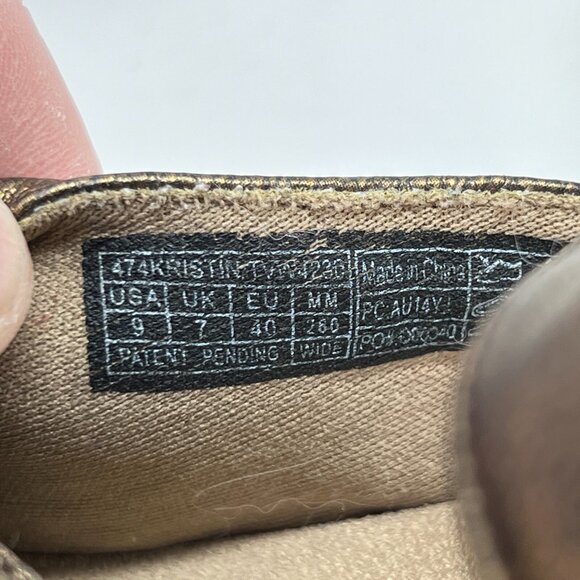 Vionic Mary Jane Slides Copper Womens Size 9 Mule Comfort Slip On - Picture 10 of 10